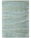 Bashian Rugs Bashian Greenwich Contemporary Wool -blend Rug In Teal