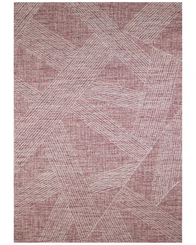 Bashian Rugs Bashian Nathanial Transitional Wool Rug In Coral