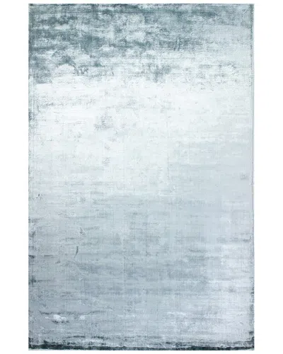 Bashian Rugs Bashian Radiance Calypso Banana Silk Area Rug In Blue