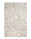 BASHIAN RUGS BASHIAN SANTA FE H&-STITCHED LEATHER RUG