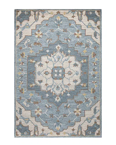 Bashian Rugs Bashian Valencia Nanaa Wool Area Rug In Blue