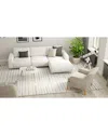 Bashian Rugs Bashian Valencia Naphtali Wool Area Rug In Multicolor