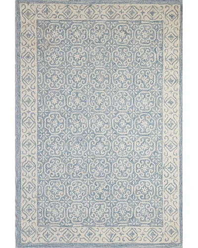 Bashian Rugs Bashian Valencia Nergui Wool Area Rug In Blue