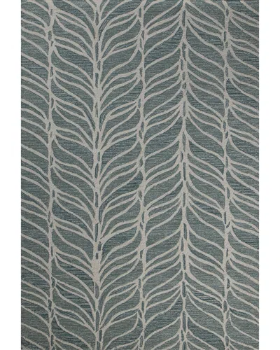 Bashian Rugs Bashian Valencia Nevaeh Wool Area Rug In Teal