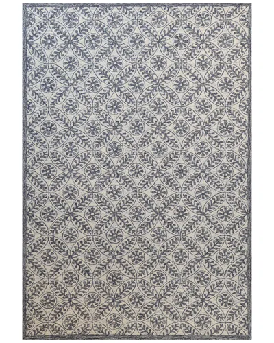 Bashian Rugs Bashian Valencia Nikau Wool Area Rug In Blue