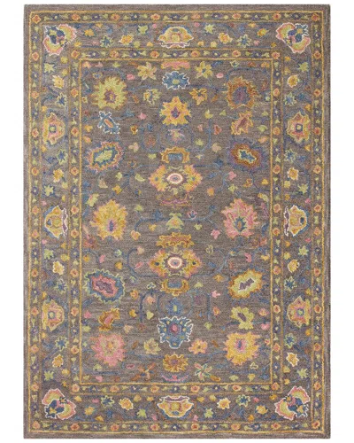 Bashian Rugs Bashian Valencia Transitional Wool Rug In Taupe