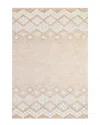 Bashian Rugs Bashian Venezia Esmeralda Wool Area Rug In Beige