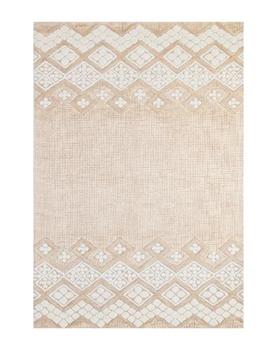 Bashian Rugs Bashian Venezia Esmeralda Wool Area Rug In Beige