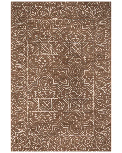 Bashian Rugs Bashian Venezia Fenwich Wool Area Rug In Red