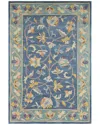 Bashian Rugs Bashian Venezia Transitional Wool Rug In Azure
