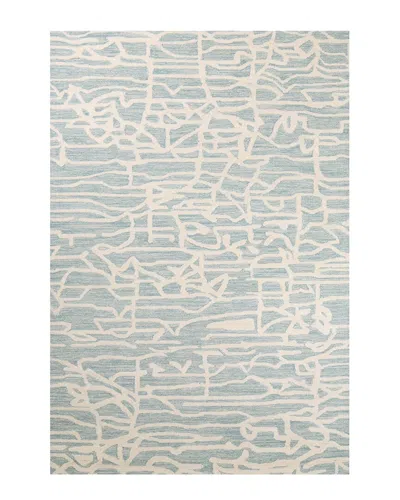 Bashian Rugs Bashian Verona Nilito Wool Area Rug In Teal