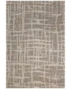 Bashian Rugs Bashian Verona Nirvaan Wool Area Rug In Taupe