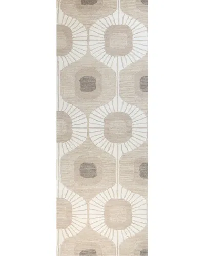 Bashian Rugs Chelsea Hand-tufted Wool Area Rug In Brown