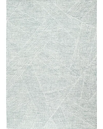 Bashian Rugs Valencia Hand-tufted Wool Area Rug In Blue