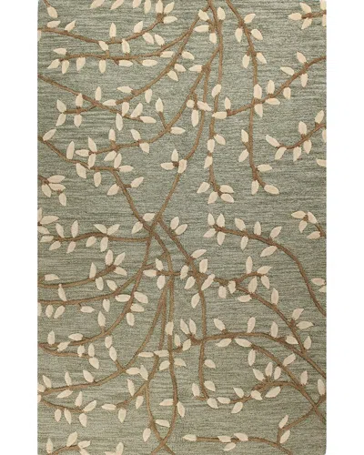 Bashian Rugs Verona Hand-tufted Wool Area Rug In Green