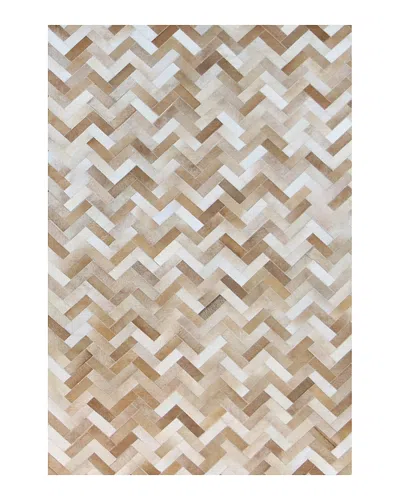 Bashian Santa Fe H12 Area Rug, 9' X 12' In Camel/brown