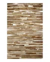 Bashian Santa Fe H16 Area Rug, 8' X 10' In Camel/brown