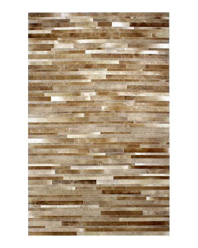 Bashian Santa Fe H16 Area Rug, 9' X 12' In Camel/brown