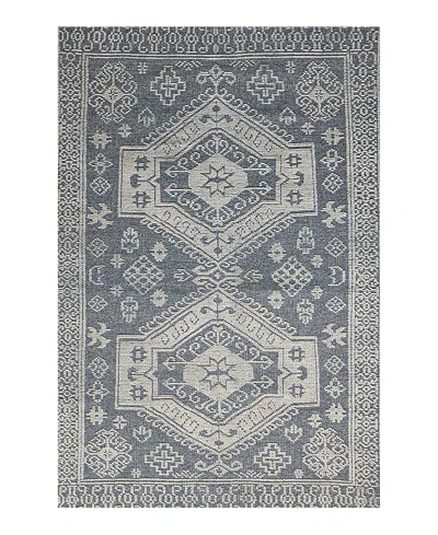 Bashian Telluride Tel501 Area Rug, 7'9 X 9'9 In Denim