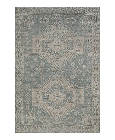 Bashian Telluride Tel501 Area Rug, 7'9 X 9'9 In Teal