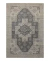Bashian Telluride Tel502 Area Rug, 5' X 7'6 In Charcoal