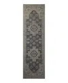Bashian Telluride Tel502 Runner Area Rug, 2'6 X 8' In Charcoal