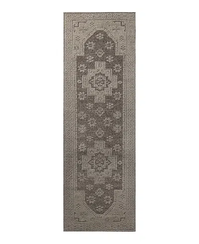 Bashian Telluride Tel502 Runner Area Rug, 2'6 X 8' In Mocha