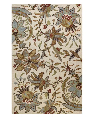 Bashian Valencia Al-101 Area Rug, 5' X 7'6 In Ivory