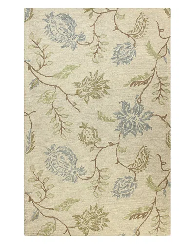 Bashian Valencia Al-104 Area Rug, 5' X 7'6 In Ivory