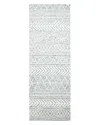 Bashian Valencia Al-118 Runner Area Rug, 2'6 X 8' In Silver