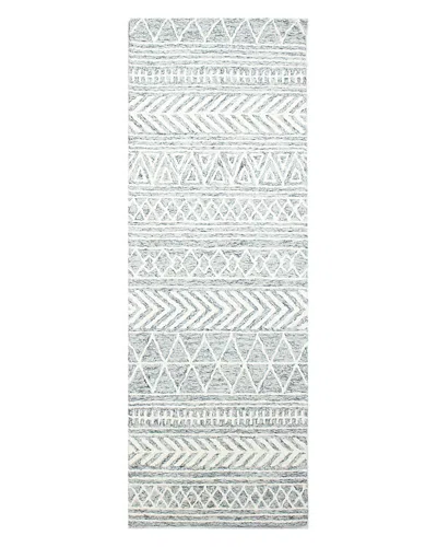 Bashian Valencia Al-118 Runner Area Rug, 2'6 X 8' In Silver