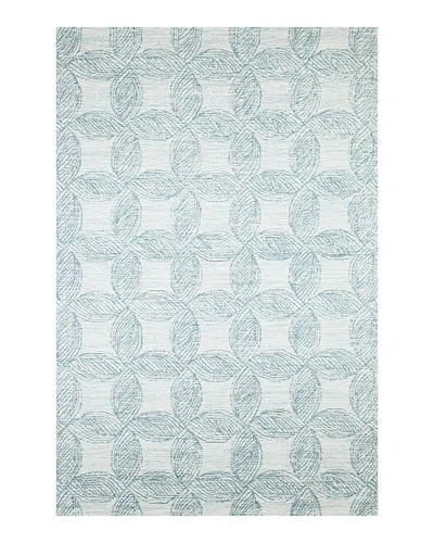 Bashian Valencia Al135 Area Rug, 3'6 X 5'6 In Teal/blue