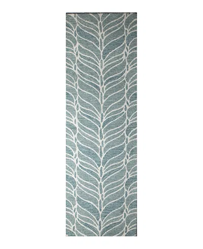 Bashian Valencia Al313 Runner Area Rug, 2'6 X 8' In Teal