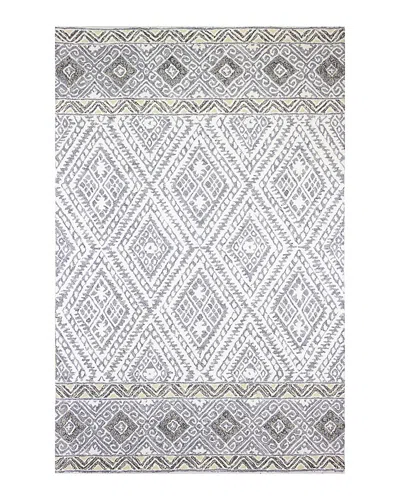 Bashian Valencia Area Rug, 3'6 X 5'6 In Ivory/gray
