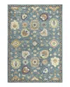 Bashian Valencia R131 Area Rug, 7'6 X 9'6 In Teal