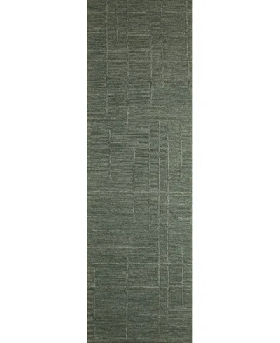 Bashian Valencia Val319 2'6"x8' Runner Area Rug In Green
