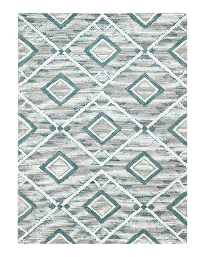 Bashian Venezia R120 Area Rug, 8'6 X 11'6 In Teal