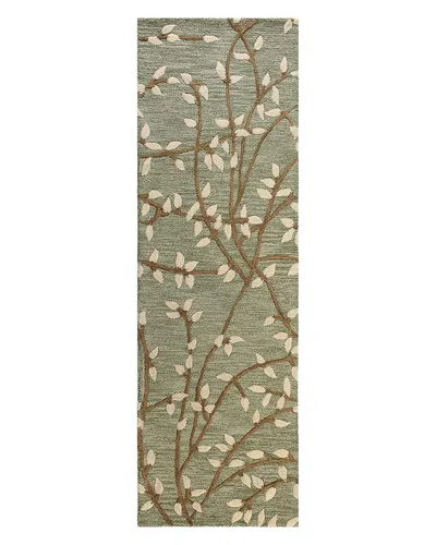 Bashian Verona Lc-107 Runner Area Rug, 2'6 X 8' In Green