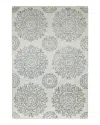 Bashian Verona Lc175 Area Rug, 5' X 7'6 In Ivory/tan