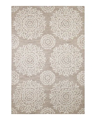 Bashian Verona Lc175 Area Rug, 7'6 X 9'6 In Ivory