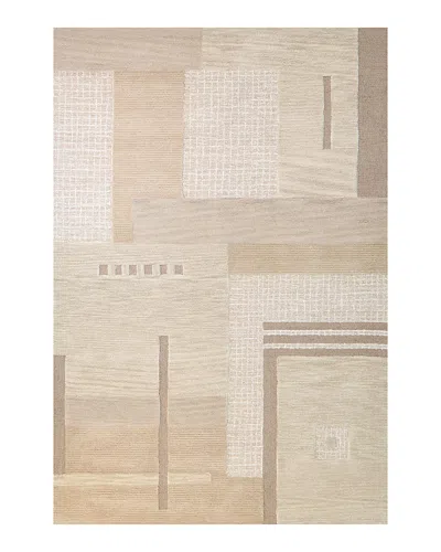 Bashian Verona Lc180 Area Rug, 5' X 7'6 In Beige
