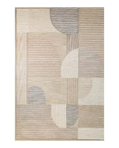 Bashian Verona Lc182 Area Rug, 5' X 7'6 In Beige