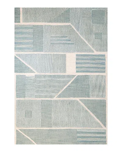 Bashian Verona Lc183 Area Rug, 5' X 7'6 In Blue/teal