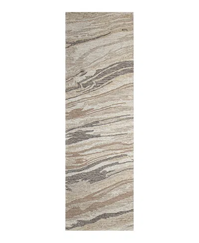 Bashian Verona Lc404 Runner Area Rug, 2'6 X 8' In Beige