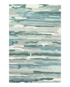 Bashian Verona R130-lc164 Area Rug, 7'6 X 9'6 In Aqua