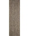 Bashian Verona Rah188 Runner Area Rug, 2'6 X 8' In Brown