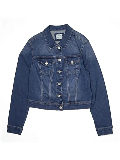 Pre-owned Basic Denim Kids' Denim Jacket In Blue