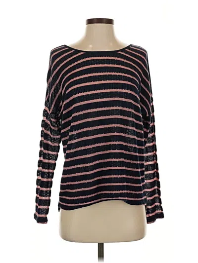 Pre-owned Basic Edge Clothing Pullover Sweater In Blue