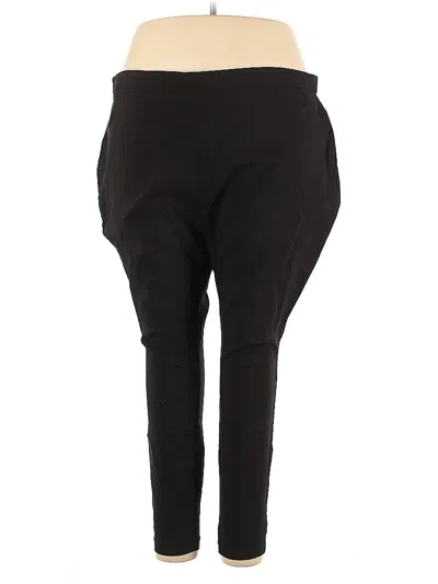 Pre-owned Basic Editions Active Pants In Black