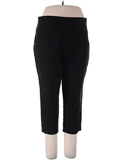 Pre-owned Basic Editions Active Pants In Black